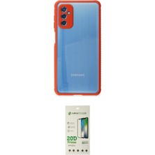 Masa Dostu Ieg™ Galaxy M52 5g Kılıf Nova Asil Özel Seri - Siyah 20D Premium Cam Ekran Koruyucu