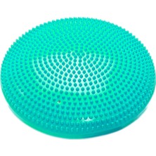 Gymo Pompalı Denge Yastığı Balance Disk Denge Pedi 33CM Nane Yeşili