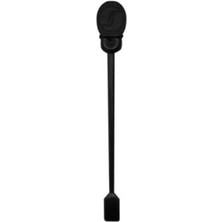 Barışkan 12-20 Oz Tıkaçlı Karıştırıcı Siyah 13,5cm - 1000 Adet