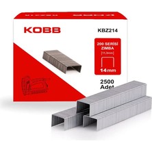 Kobb KBZ214 14 mm 2500 Adet Zımba Teli Yüksek Performanslı Ağır Hizmet Tipi Kullanım İçin