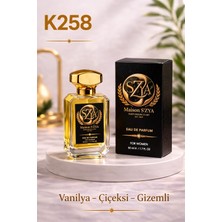 Maison S’zya K258 Kadın Parfüm 50 ml – Vanilya & Çiçeksi – Uzun Kalıcı
