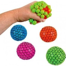 Practika Beyin Şekilli Stres Topu Üzüm Dönüşen Jel 10 cm Stres Azaltma Aracı