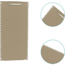 OtoPusula Mercedes Orta Konsol Bardaklık Perdesi Sürgüsü Bej A2046807607 Uyumlu W204 W207 W212