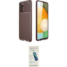 Masa Dostu Ieg™ Galaxy A13 4g Kılıf Eksen Form Prime - Şeffaf Pasifik Cam Ekran Koruyucu