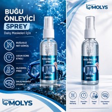 Molys Anti Fog Sprey - Dalış Maskesi ve Yüzücü Gözlüğü Buğu Önleyici - Alcohol Free