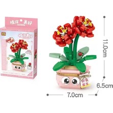 Esranın Dünyası LZ-8841SANESSIWORLDILI Nergis Zambağı 430 Parça Block Oyuncak RSPRD34-ESRDNS