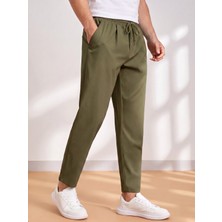 Genius Store Erkek Pantolon Beli Lastikli Jogger Pantolon Cepli Fit Pantolon Erkek-Jogger