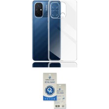 Masa Dostu Ieg™ Redmi 12C Kılıf Zirve Doku - Şeffaf Royal Nano Ekran Koruyucu