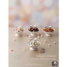 Xoa Collection Bondé Estetik 'lü Lokumluk - Kahve Yanı Sunumluk ve Hediyelik Süs Tabağı