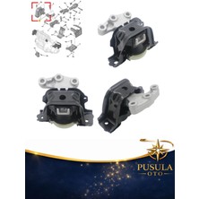 OtoPusula Sağ Üst Motor Takozu - Peugeot 207/1007/208/2008/ELYSEE/301 & Citroën C3 Picasso/c4 (DV6DTED 1807GW)