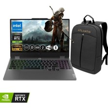 Lenovo Loq Gaming Notebook I5-12600HX 16GB Ram 512GB SSD RTX3050 6gb 15.6" Fhd 144Hz IPS Freedos 83GS00P8TR ATL66 +Çanta