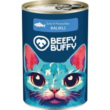 Beefy Buffy Balıklı Kedi Konservesi 415 gr