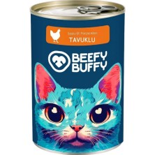 Beefy Buffy Tavuklu Kedi Konservesi 415 gr