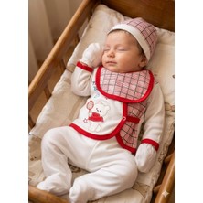 Gürcan Bebe Yeni Doğan Erkek Bebek Sekiz Parça Zıbın Takım