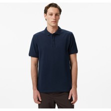 Nautica Erkek Lacivert Regular Fit Polo Yaka T-Shirt K65213T.4NV