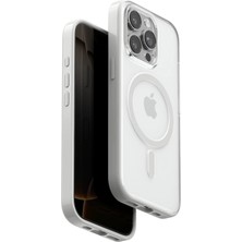 Popüler Sepet iPhone 15 Pro Max Joly Magsafe Kapak - Beyaz