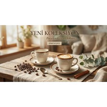 Areste Tulu Porselen 6 Kişilik Kahve Fincanı Takımı