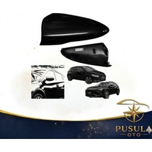 OtoPusula Hyundai I20 Sol Ayna Kapağı - Siyah (Sürücü Tarafı) 2020 ve Üzeri Uyumlu