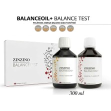 Zinzino Balanceoil+ Avantaj Paketi - Portakal Limon Nane & Greyfurt Limon 300 ml + Balance Test (Hücre Analizi)
