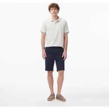 Nautica Erkek Lacivert Regular Fit Chino Şort B65112T.4NV