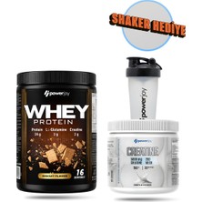 Power Joy Whey 500G Bisküvi 16 Servis - Creatine 150G 30 Servis - Shaker Hediye