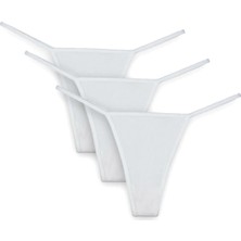 Şahinler 3 Adet String Tanga Külot Soft Lastik Yumuşak Penye