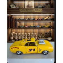Ayder Online Satış 28 cm Nostaljik Metal Klasik Yarış Arabası - Lemon Shark Serisi