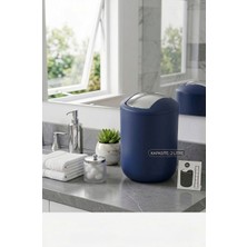 Saban Lacivert, Çöp Kovası 2 Litre - Brasil Model