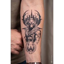 BP Tattoo Anubis Geçici Dövme Tattoo