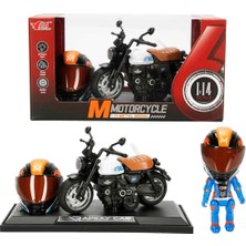 Poçi's World 5835 Sun-Myg-Motosiklet 1 14 Honda Monkey Kasklı Figür Pb 3r Ses Işık