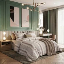 Goldroom Home Ipliği Boyalı Çift Kişilik Nevresim Takımı