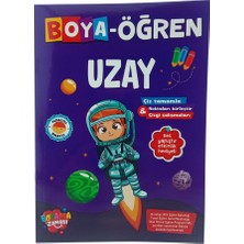Koloni Kitap Boya Öğren Boyama Uzay
