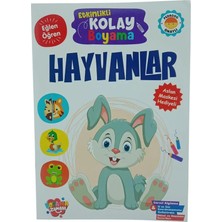 Koloni Kitap Etkinlikli Kolay Boyama Hayvanlar