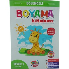 Koloni Kitap Eğlenceli Boyama Kitabım Seviye 1 2-3 Yaş