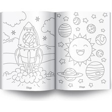 Btoys Boyama Kitabı Sonsuz Ay 24 Sayfa