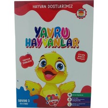 Koloni Kitap Hayvan Dostlarımız Yavru Hayvanlar Seviye 3 4-5 Yaş