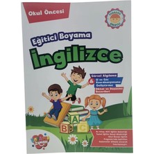 Koloni Kitap Eğitici Boyama Ingilizce