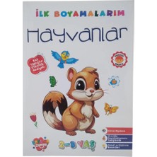 Koloni Kitap Ilk Boyamalarım Hayvanlar