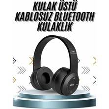 Prativas Kulak Üstü Bluetooth Kulaklık Yüksek Ses Kaliteli Ayarlanabilir