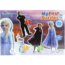 Kaia Life Ks Baby Puzzle Frozen My First Puzzle 4 In 1 Çerçevesiz