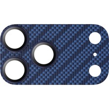 Keephone iPhone 17 Pro Max Uyumlu Kevlar Robin Hd Ar Kamera Koruyucu Lens Camı