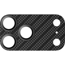 Keephone iPhone 17 Pro Max Uyumlu Kevlar Robin Hd Ar Kamera Koruyucu Lens Camı