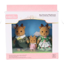 Kaia Life Bay Dreamy 3 Lü Ren Geyiği Ailesi Figür Seti