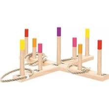 Kaia Life Playwood Kutuda Ahşap Halka Atma Oyunu
