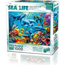 Kaia Life Ks Games Treasure Under The Sea Puzzle 1000 Parça