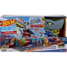 Kaia Life Hot Wheels HTN82 Muhteşem Köpek Balığı Araba Yıkama Oyun Seti 10 - 25 Parçalı Hediyelik