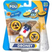Kaia Life Robocar Poli Metal Araç Karakter Figür Droney POLI/MRT-0612