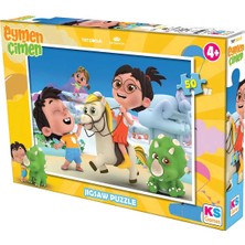 Kaia Life Ks Games Eymen ile Çimen 50 Parça Puzzle