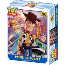 Kaia Life Prime 3D - Toy Story 200 Parça Puzzle 33042