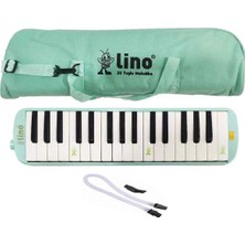 Kaia Life Lino 32 Tuşlu Bez Çantalı Melodika Pastel Yeşil